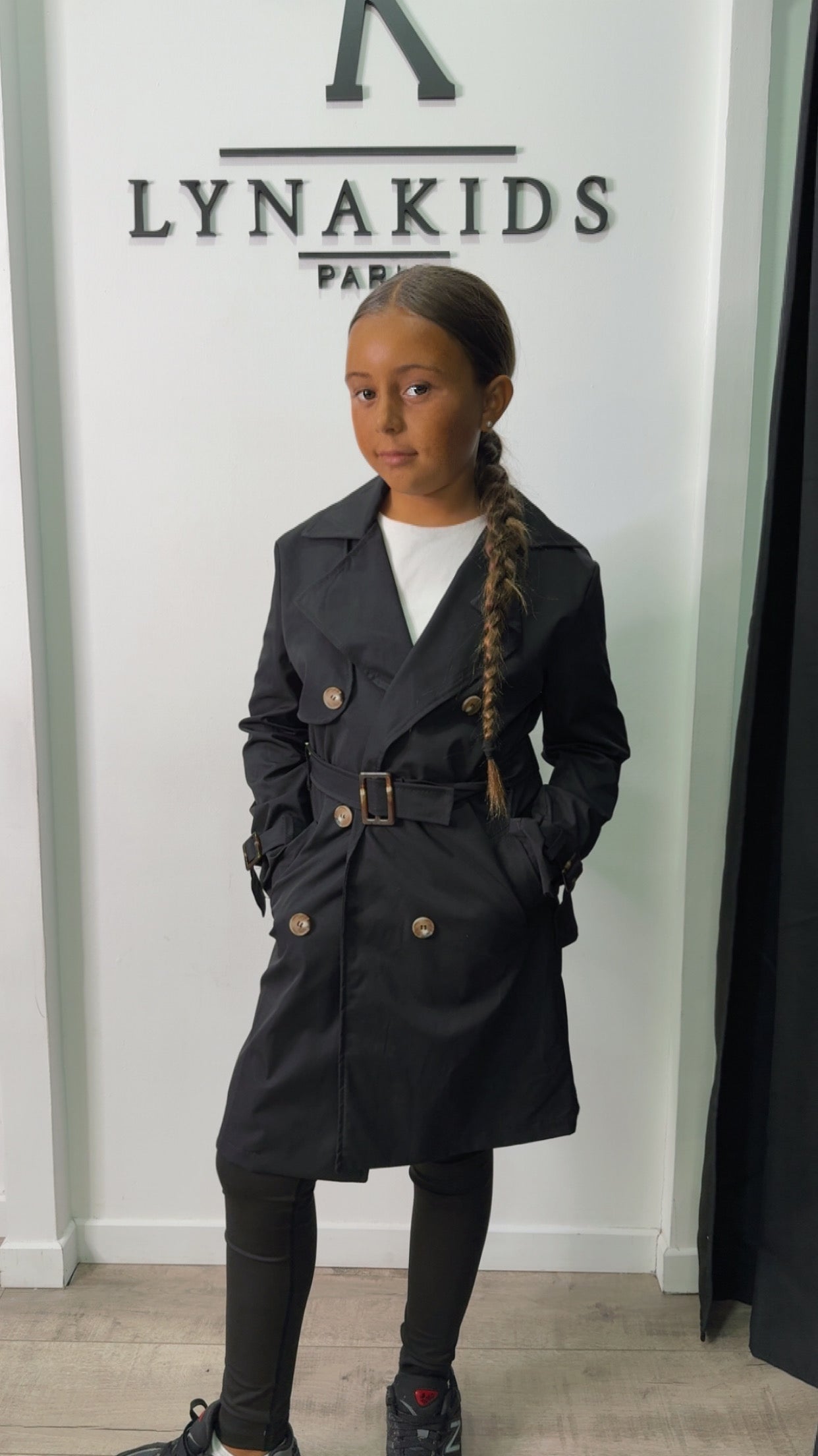 Imperméable Noir