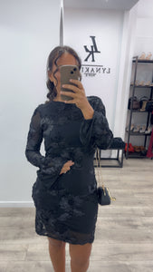 Robe noir courte