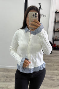 Gilet haut Vichy