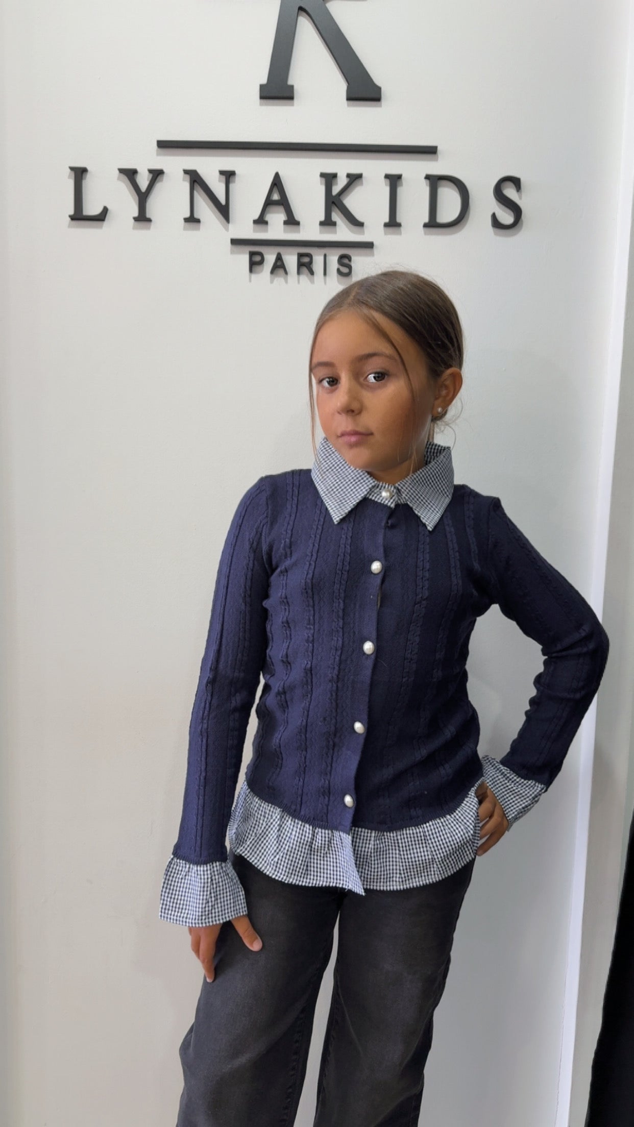 Gilet haut Vichy