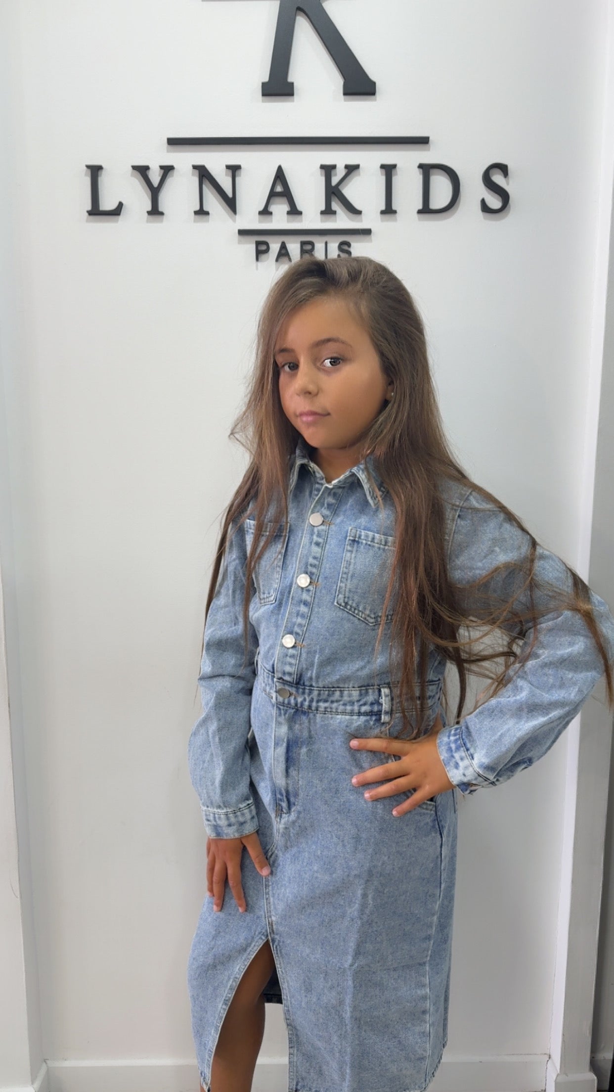 Robe jeans