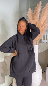 Ensemble Leggins Noir capuche