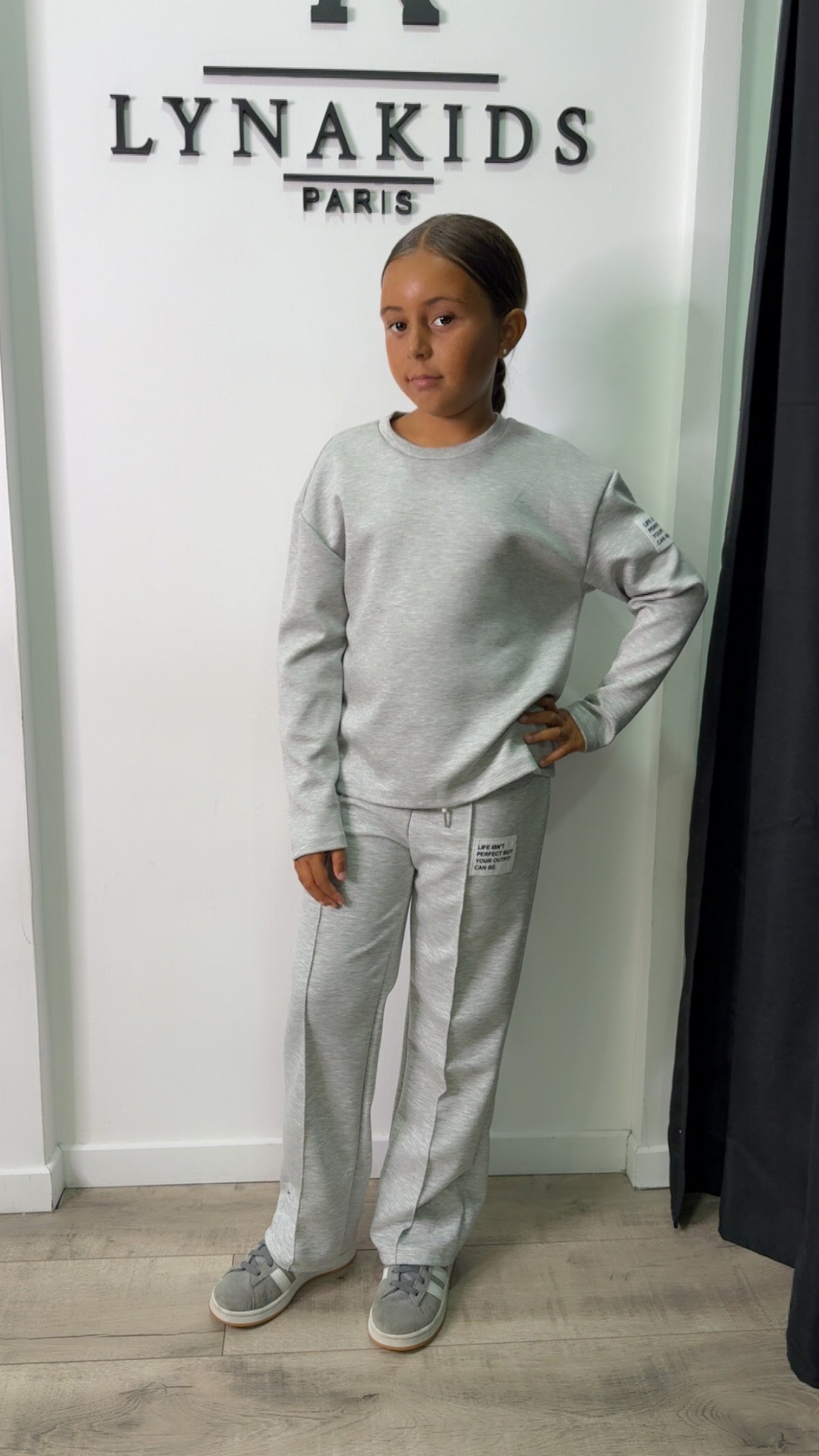 Ensemble survêtement gris