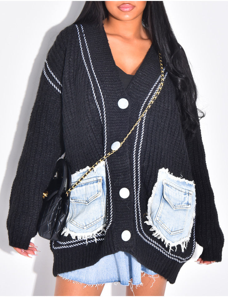 Gilet poche jeans