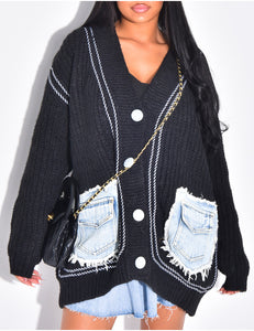 Gilet poche jeans