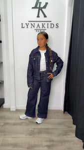 Ensemble jeans bleu brut