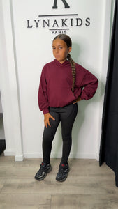 Sweat bordeaux