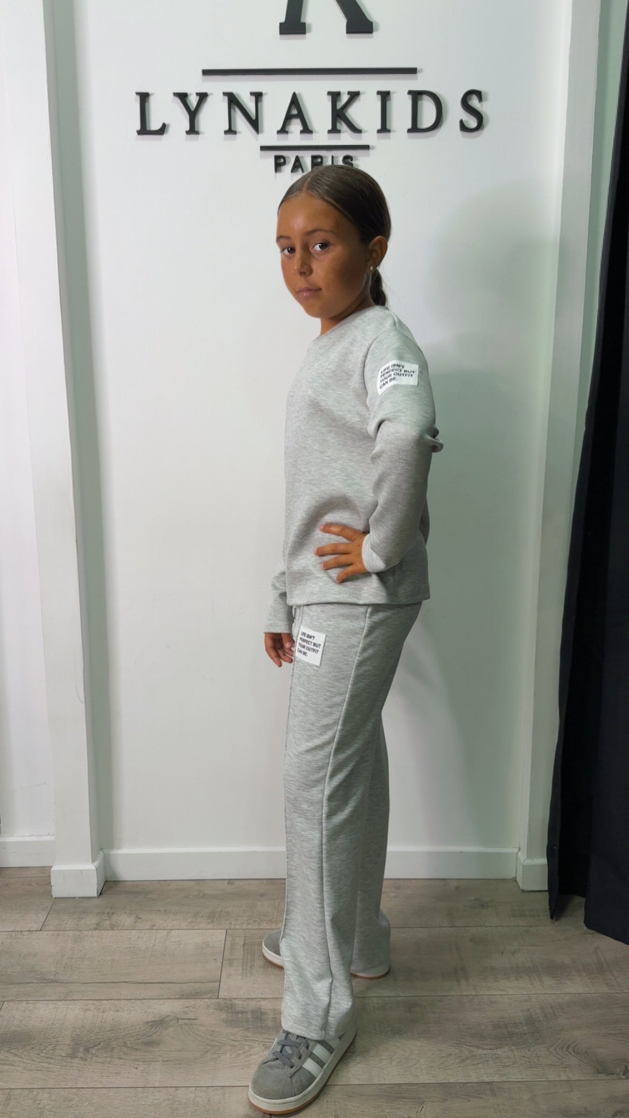 Ensemble survêtement gris