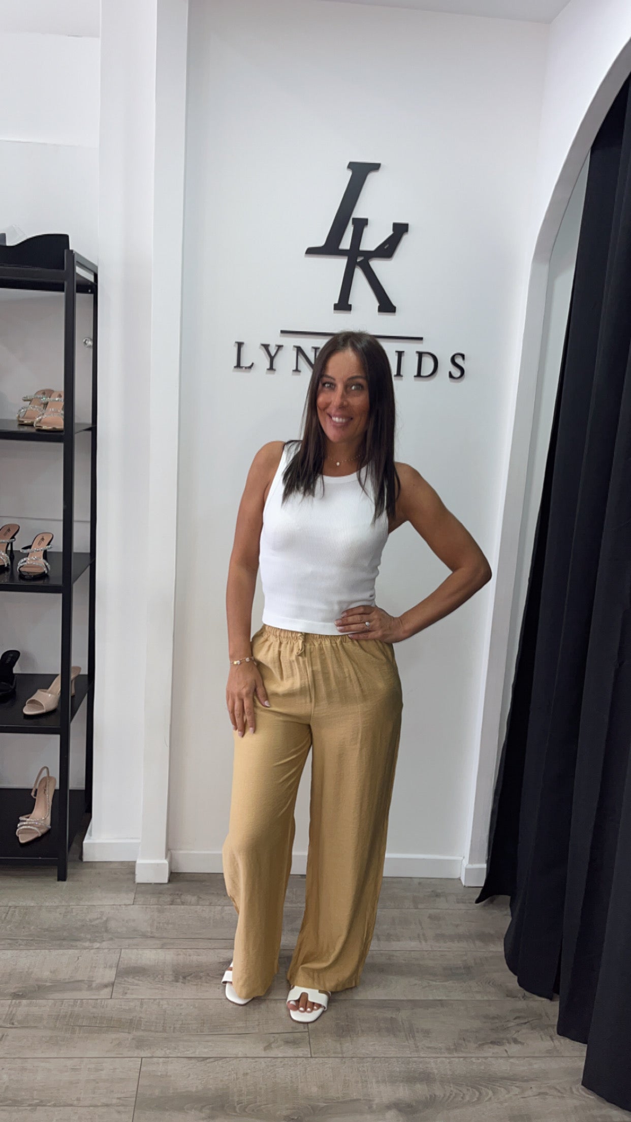 Pantalon moutarde