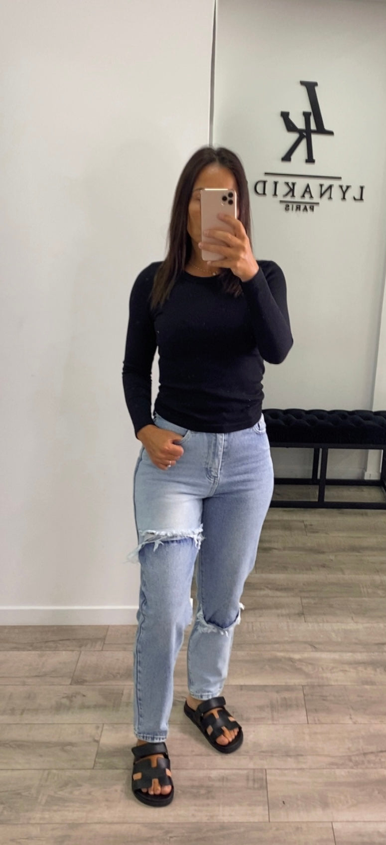 Jeans déchiré