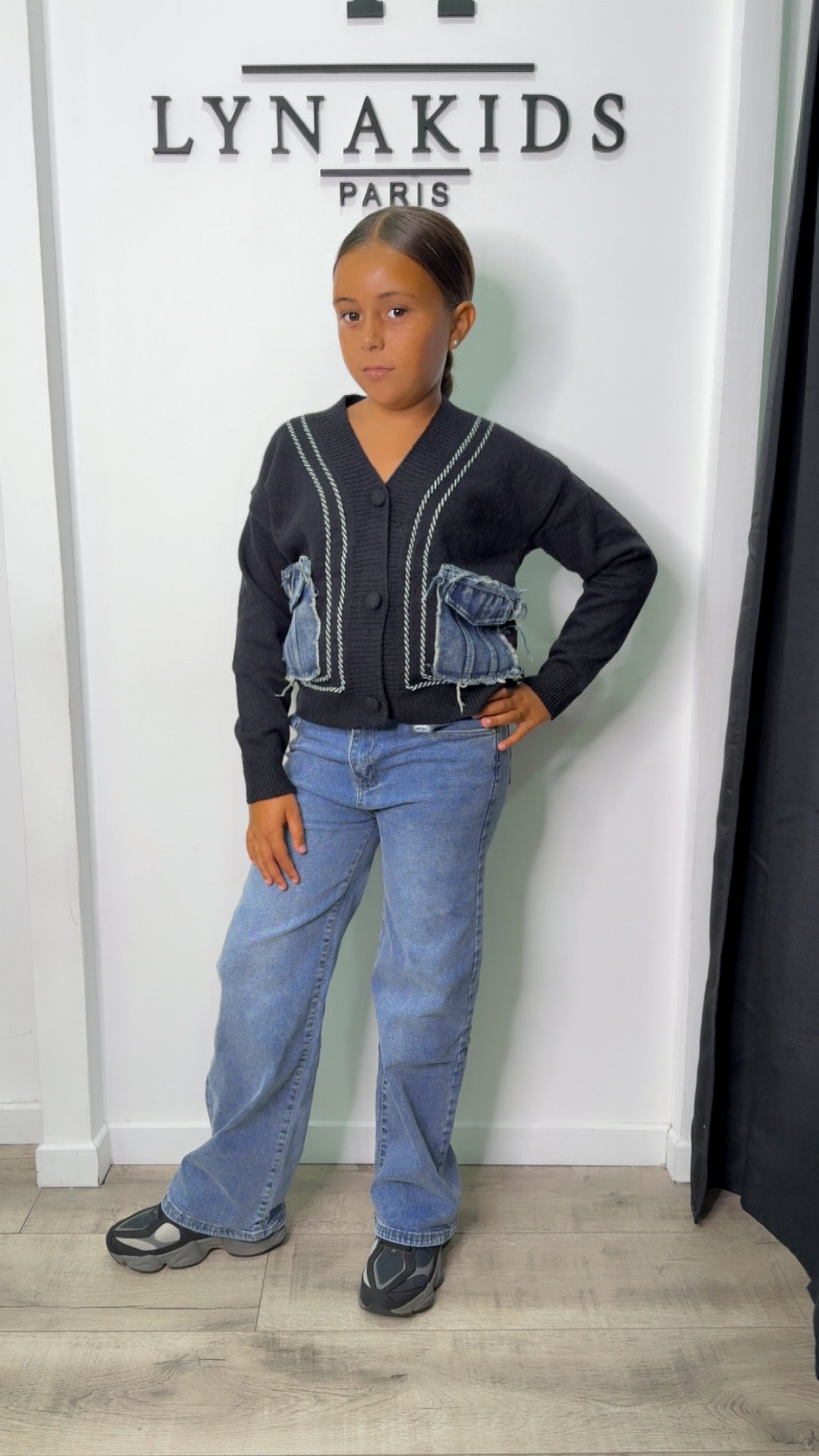 Jeans bleu Mom