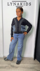 Jeans bleu Mom