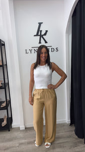 Pantalon moutarde
