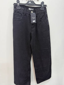 Jeans noir Mom