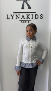 Gilet haut Vichy