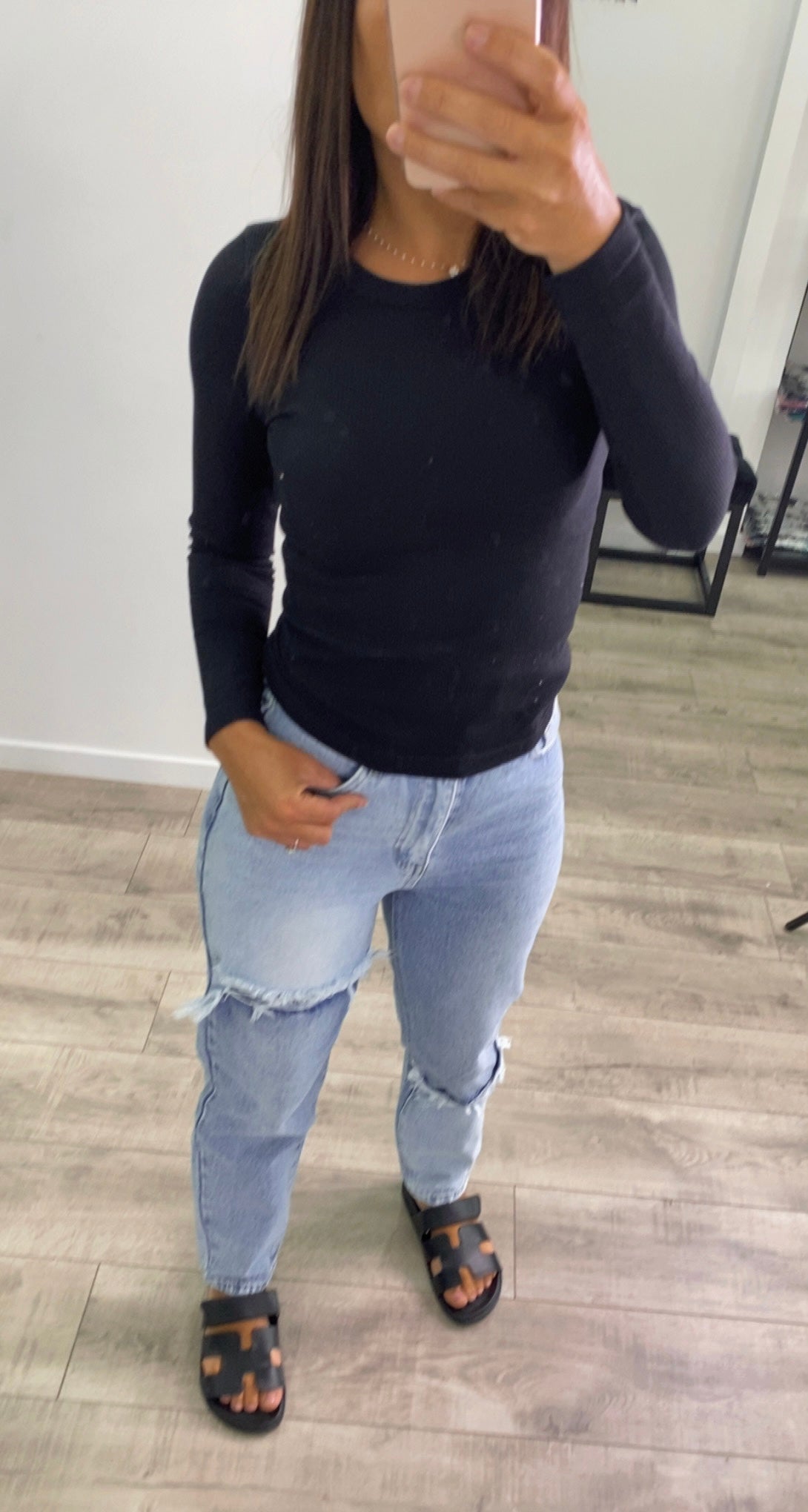 Jeans déchiré