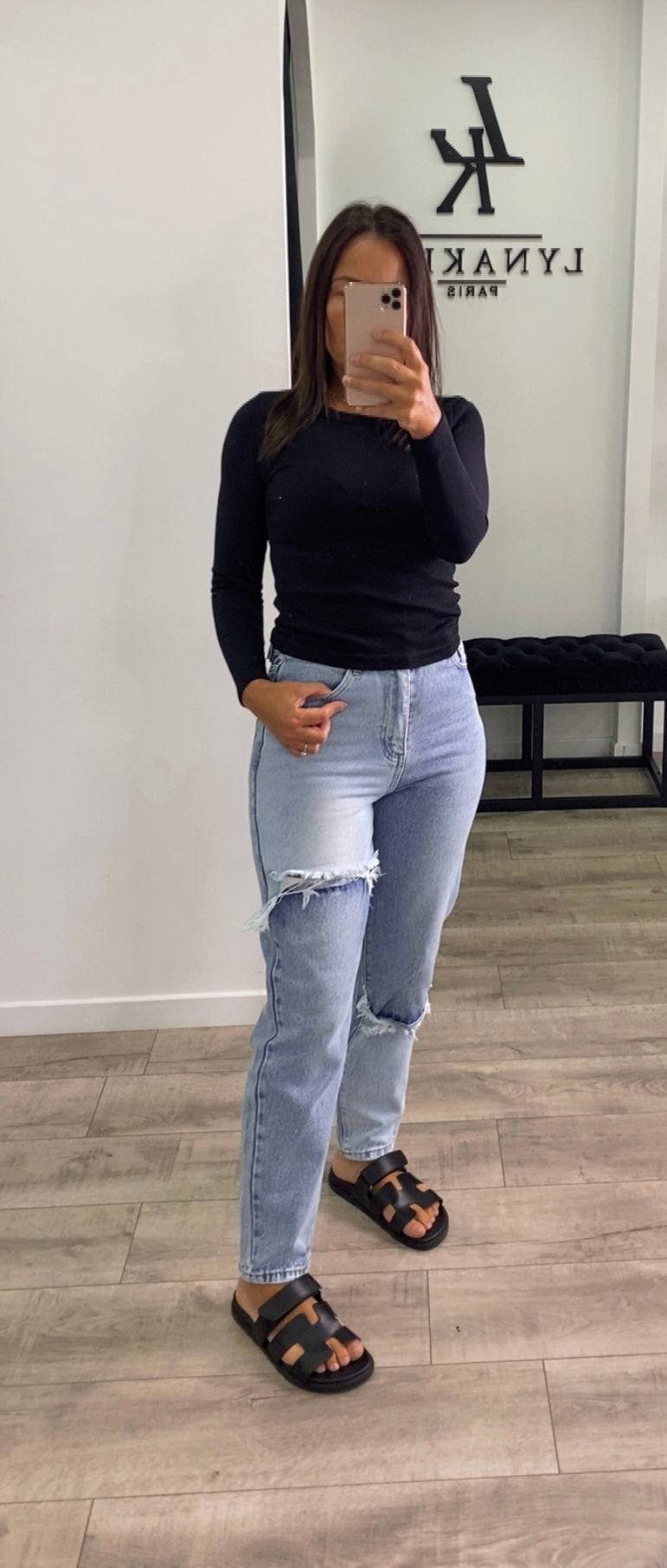 Jeans déchiré