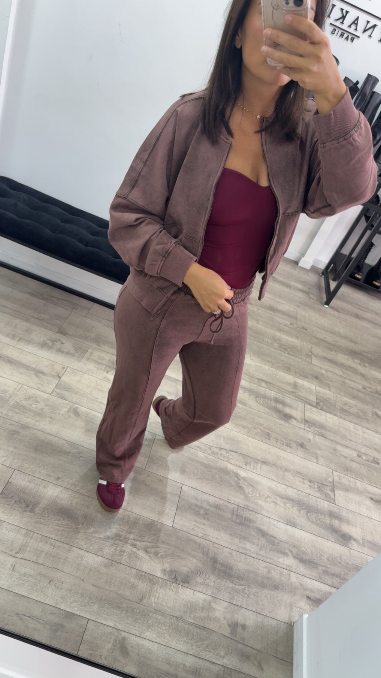 survêtement inspi zara Marron