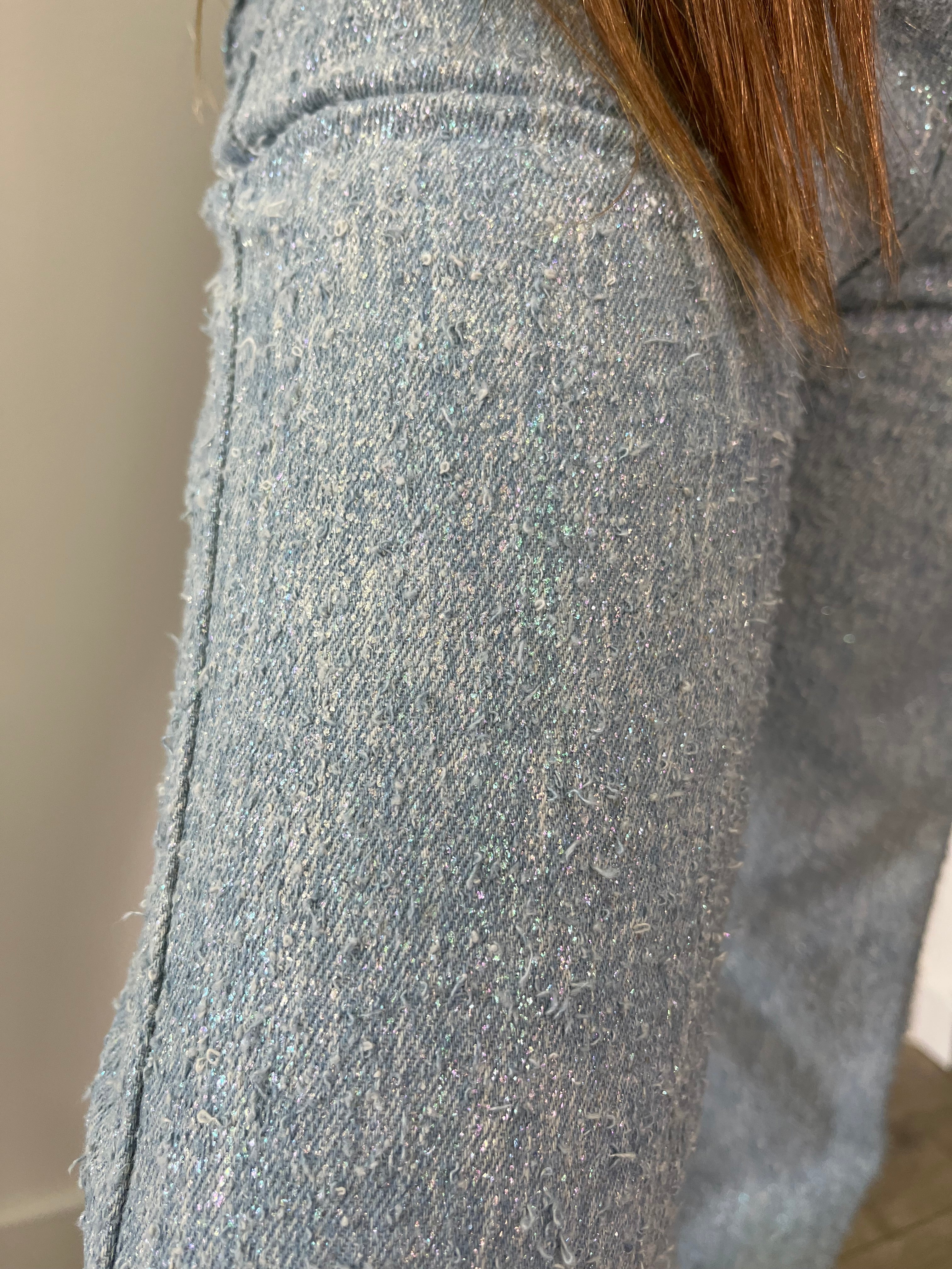 Jeans paillettes