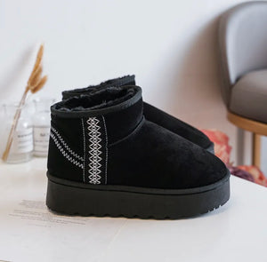 Inspi Ugg noir compensé nouveauté