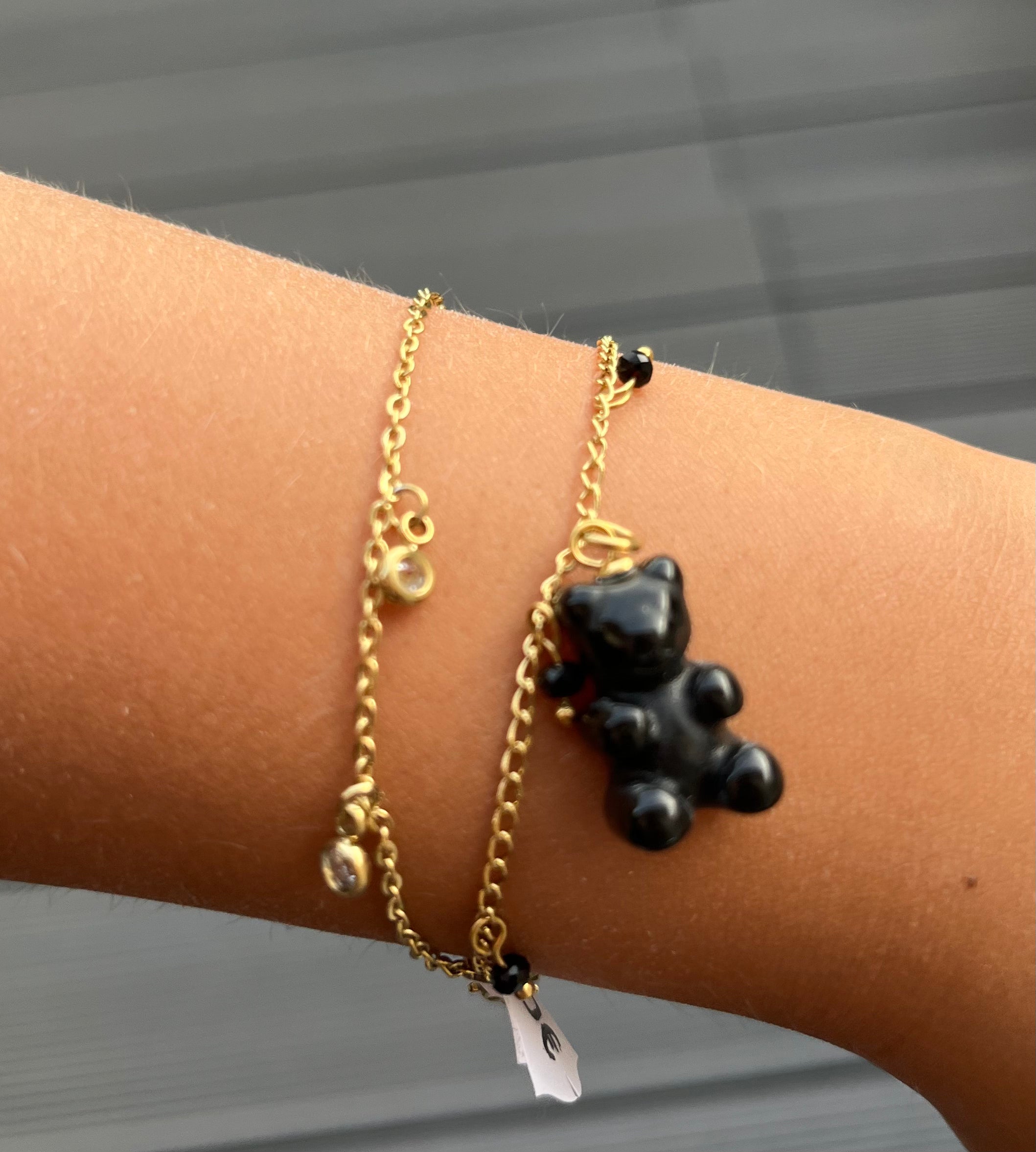 Bracelet double nounours