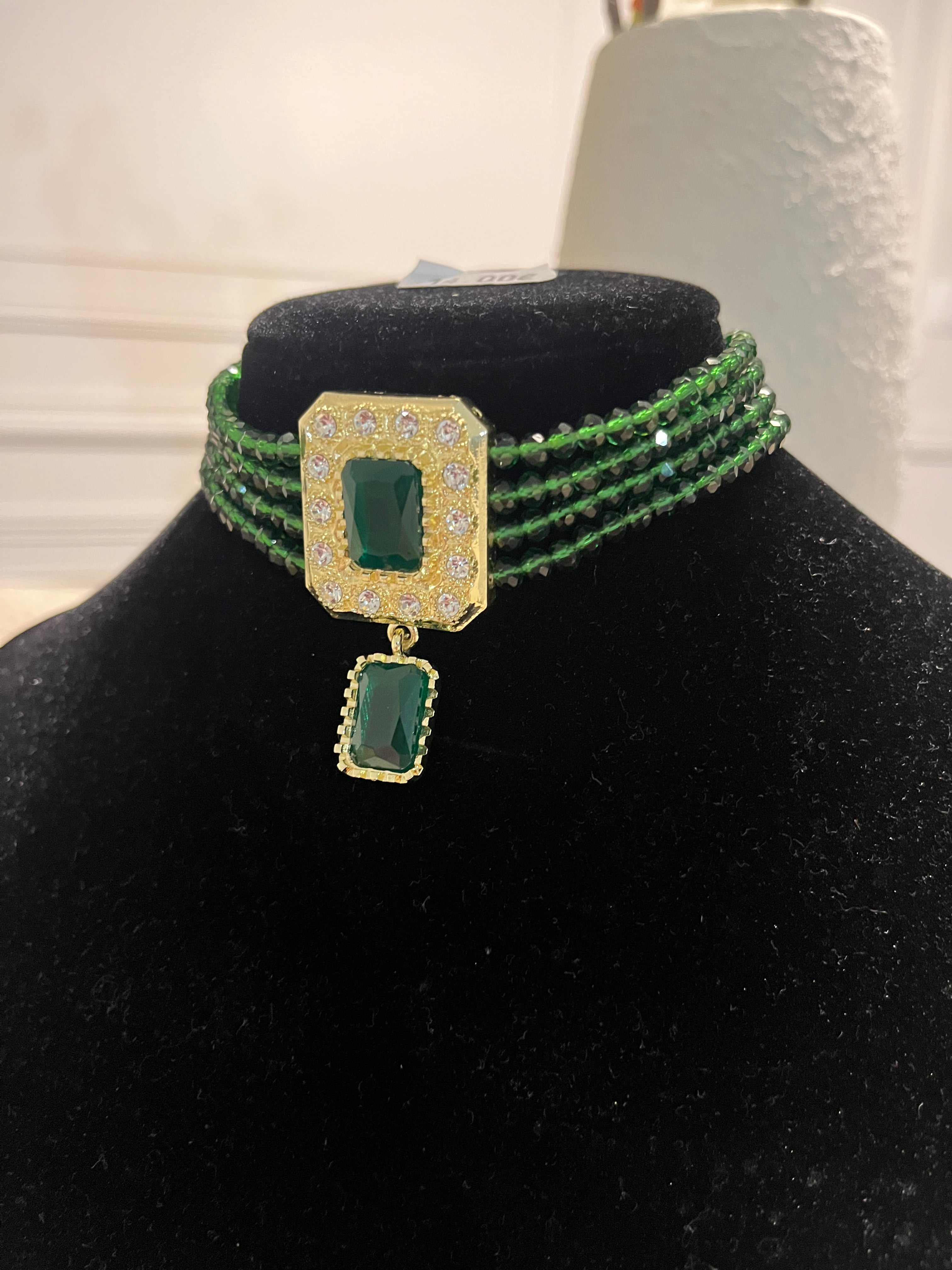 Collier oriental Vert